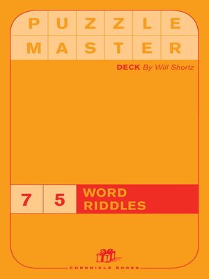 Puzzlemaster Deck: Word Riddles - ebook